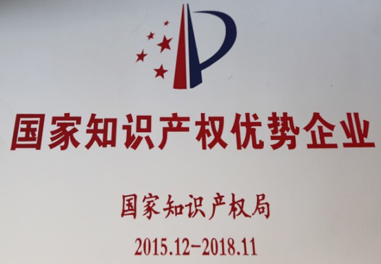 2015年，被評爲“2015年度國家知識優勢企業”。